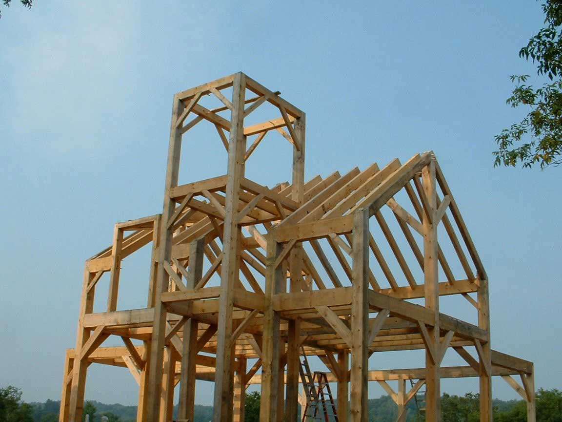 Tall frame building